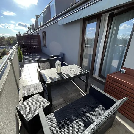 Apartament Z Tarasem Oraz Podziemnym Parkingiem Daire *